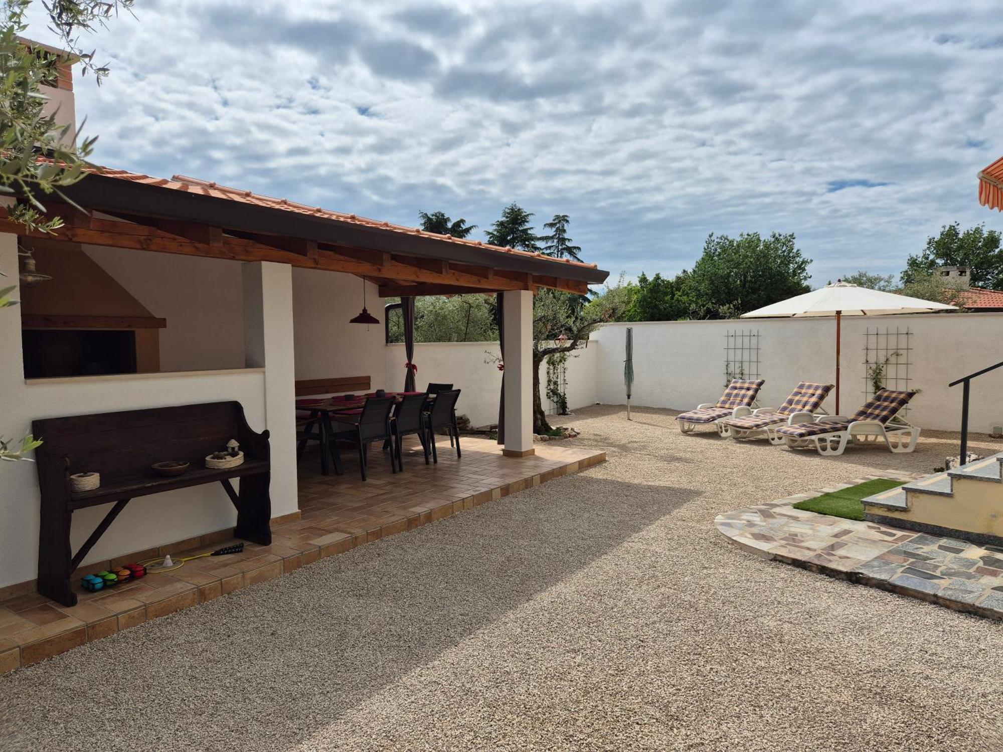 Apartment Vinja Porec - Privat Garden - Whirlpool Kültér fotó